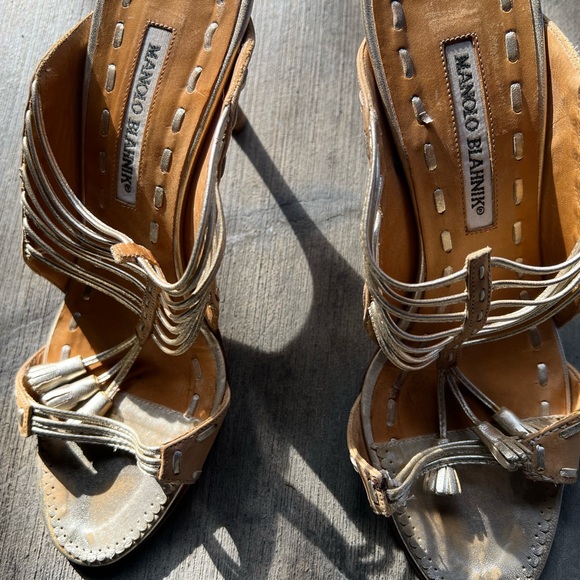 Manolo blanik heels 8 - Picture 2 of 6